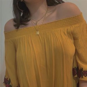 Off-shoulder top